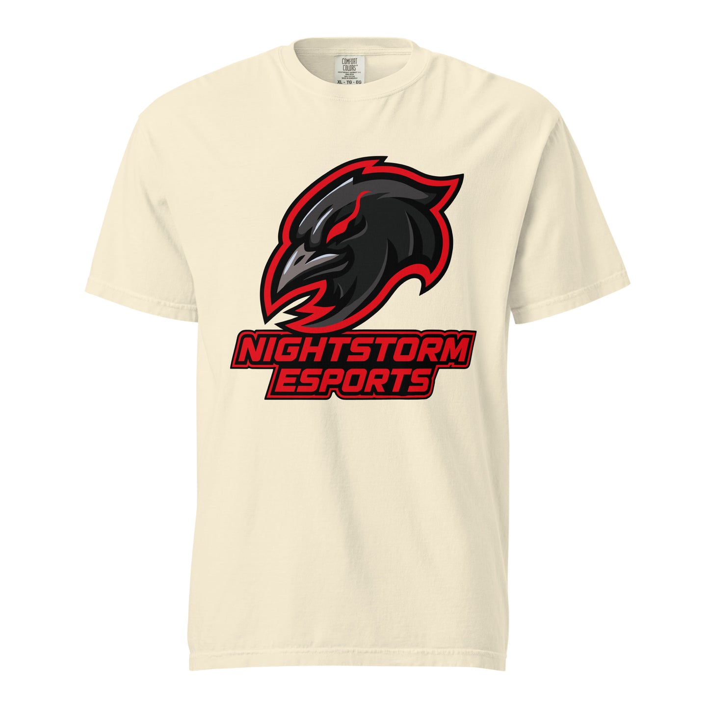 Signature | Comfort Colors T-Shirt | NightStorm Esports | Crest Logo