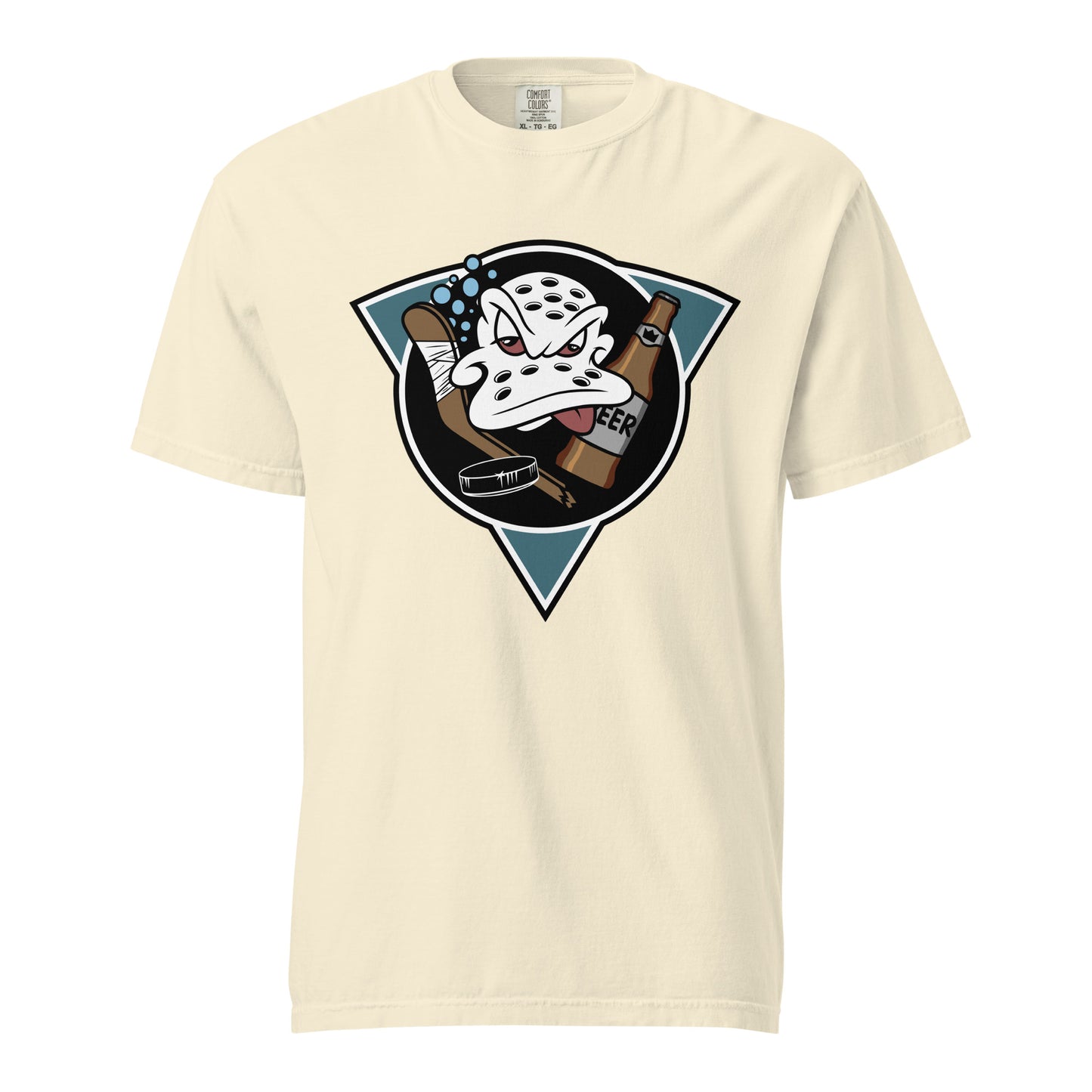 Signature | Comfort Colors T-Shirt | Mighty Drunks | Crest Logo