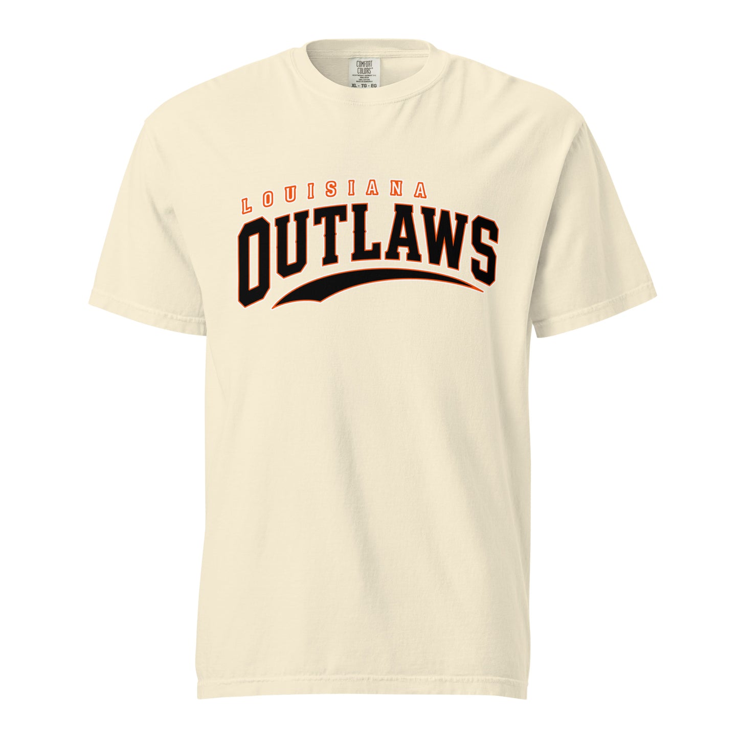 Signature | Comfort Colors T-Shirt | Louisiana Outlaws | Vanguard Logo