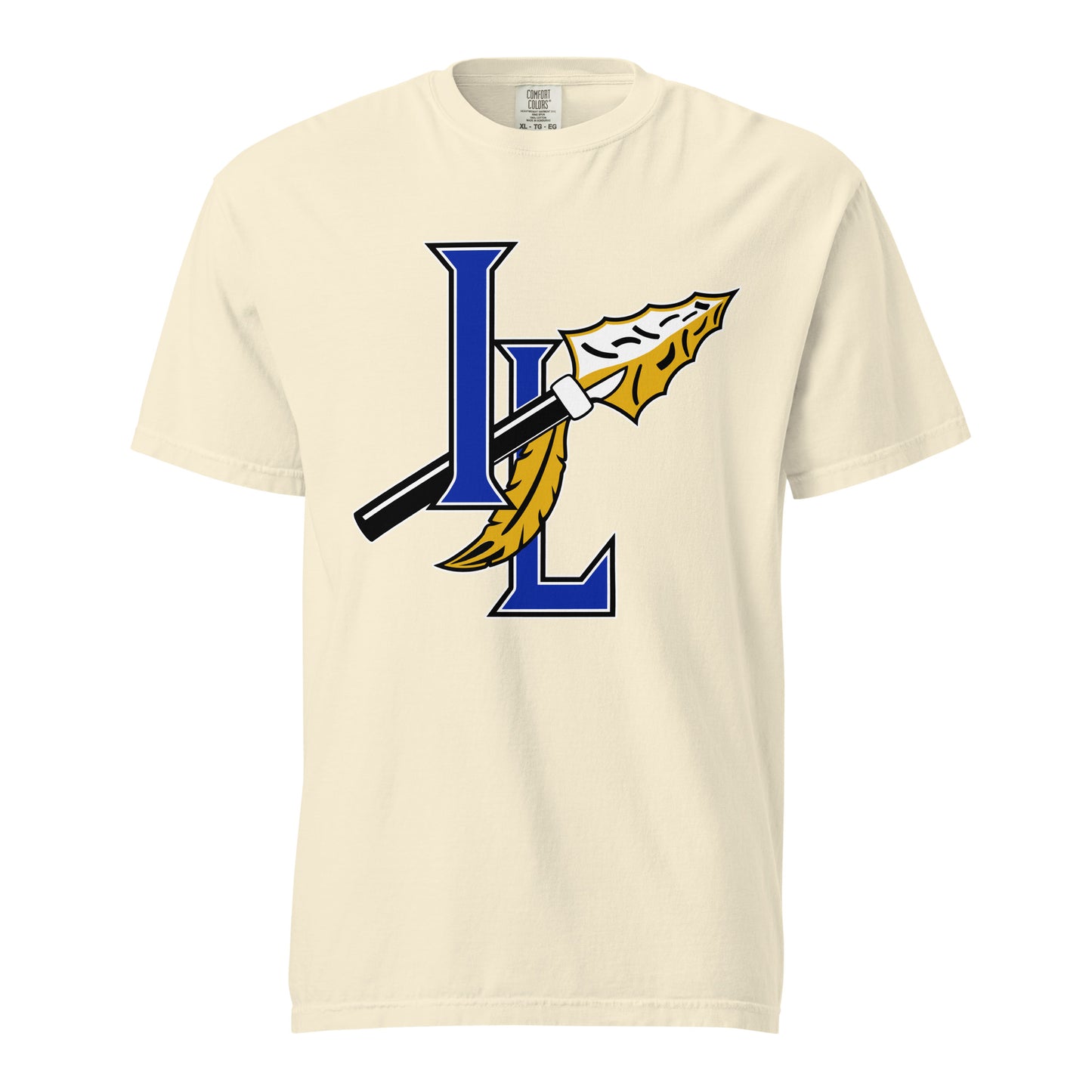 Signature | Comfort Colors T-Shirt | Indian Land Middle School Volleyball | Spear Athletic Logo