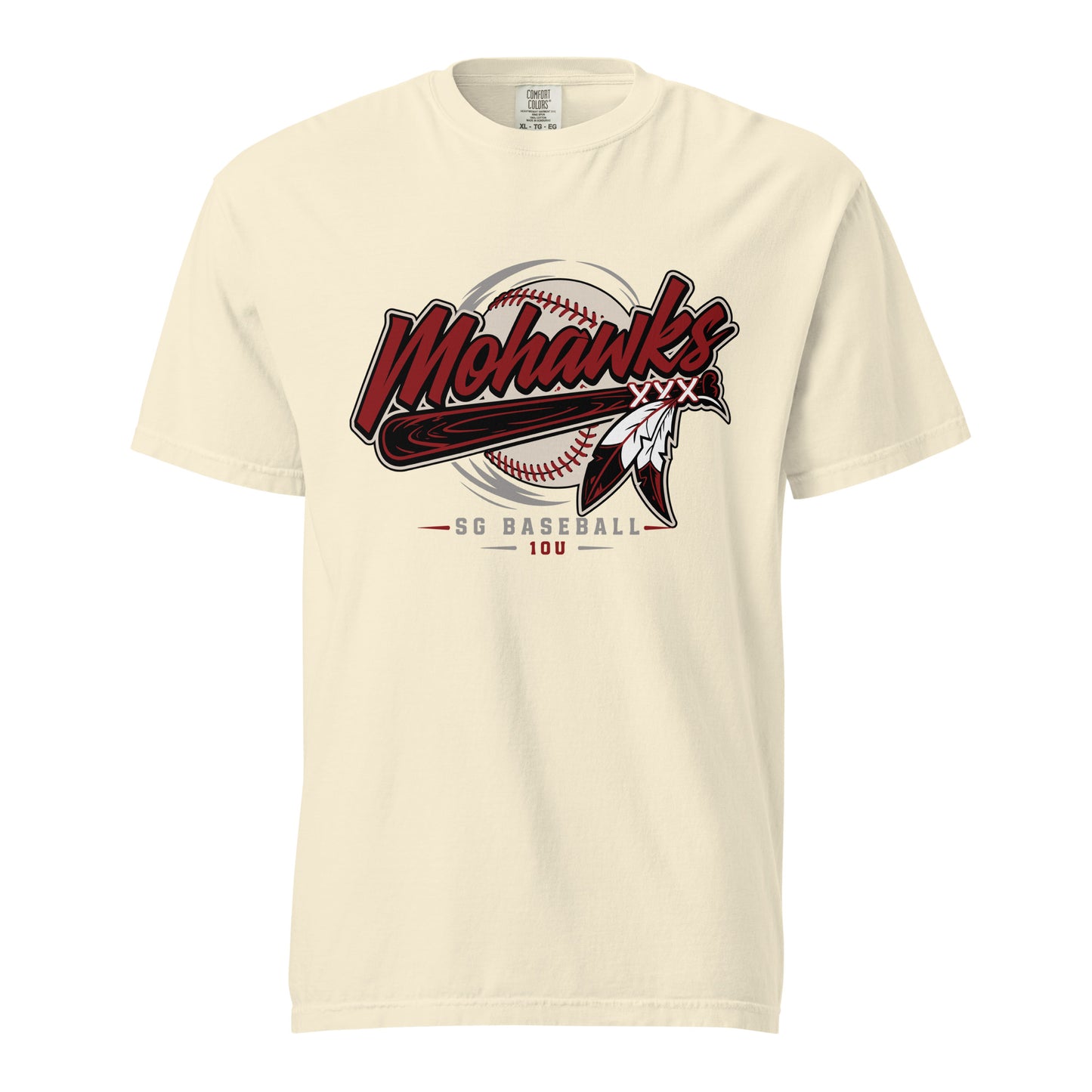 Signature | Comfort Colors T-Shirt | Mohawks | Vanguard Logo