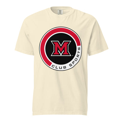 Signature | Comfort Colors T-Shirt | Miami Women's Hockey | Badge Logo