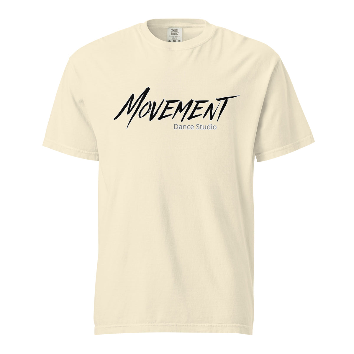 Signature | Comfort Colors T-Shirt | Movement Dance Studio | Crest Logo