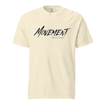 Signature | Comfort Colors T-Shirt | Movement Dance Studio | Crest Logo