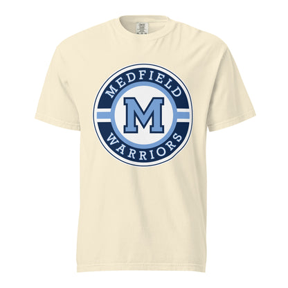 Signature | Comfort Colors T-Shirt | Medfield Softball | Badge Logo