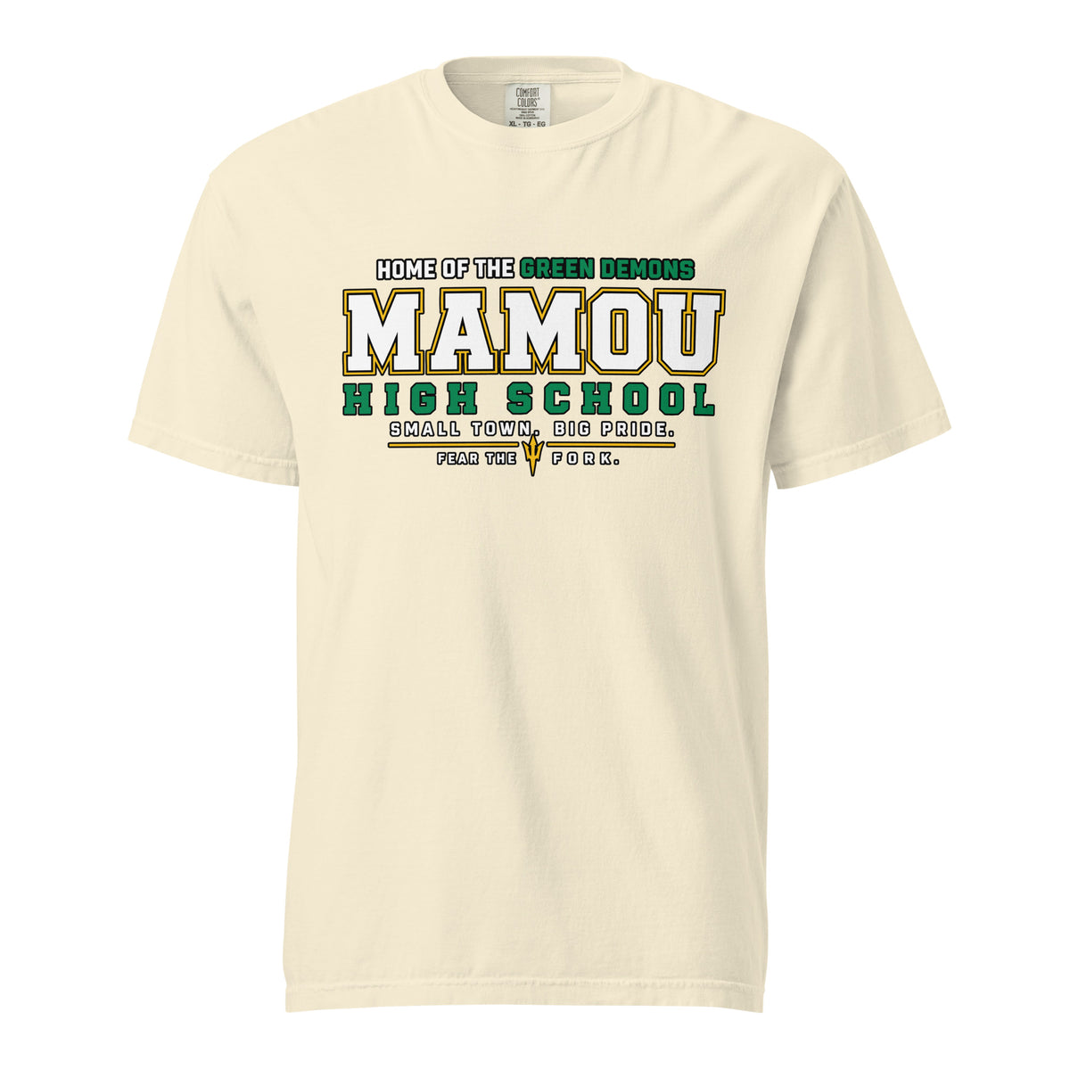Signature | Comfort Colors T-Shirt | Mamou High School | Vanguard Logo