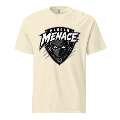 Signature | Comfort Colors T-Shirt | Mandan Menace | Shield Logo