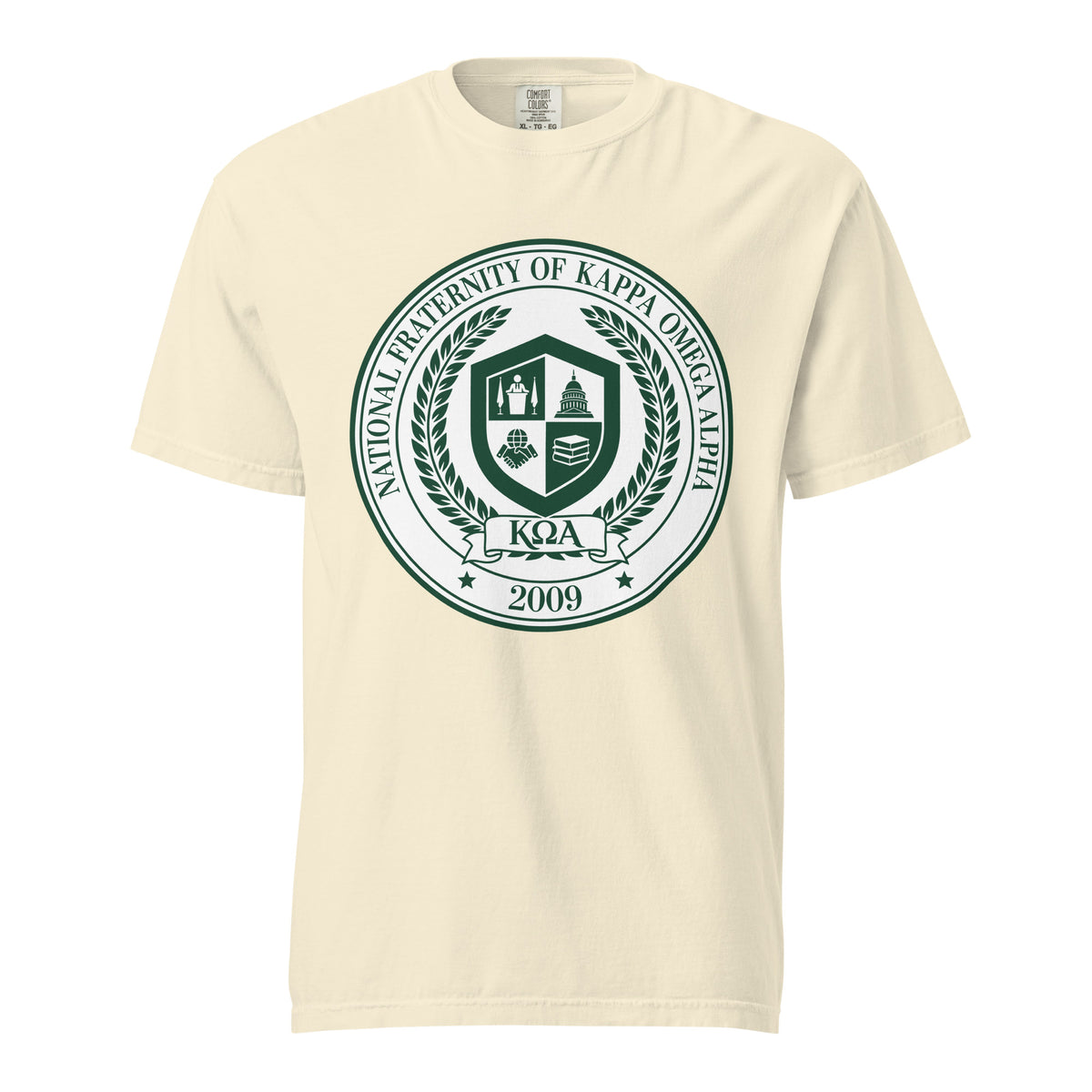 Signature | Comfort Colors T-Shirt | Kappa Omega Alpha | Badge Logo