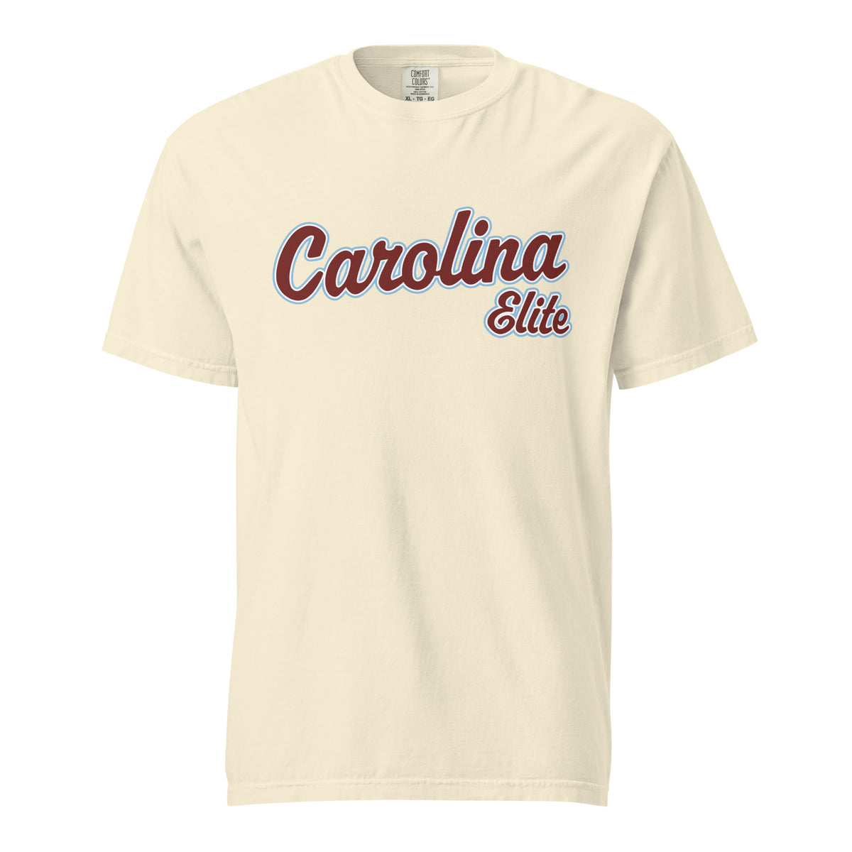 Signature | Comfort Colors T-Shirt | Carolina Elite-Shields | Modern Script Logo