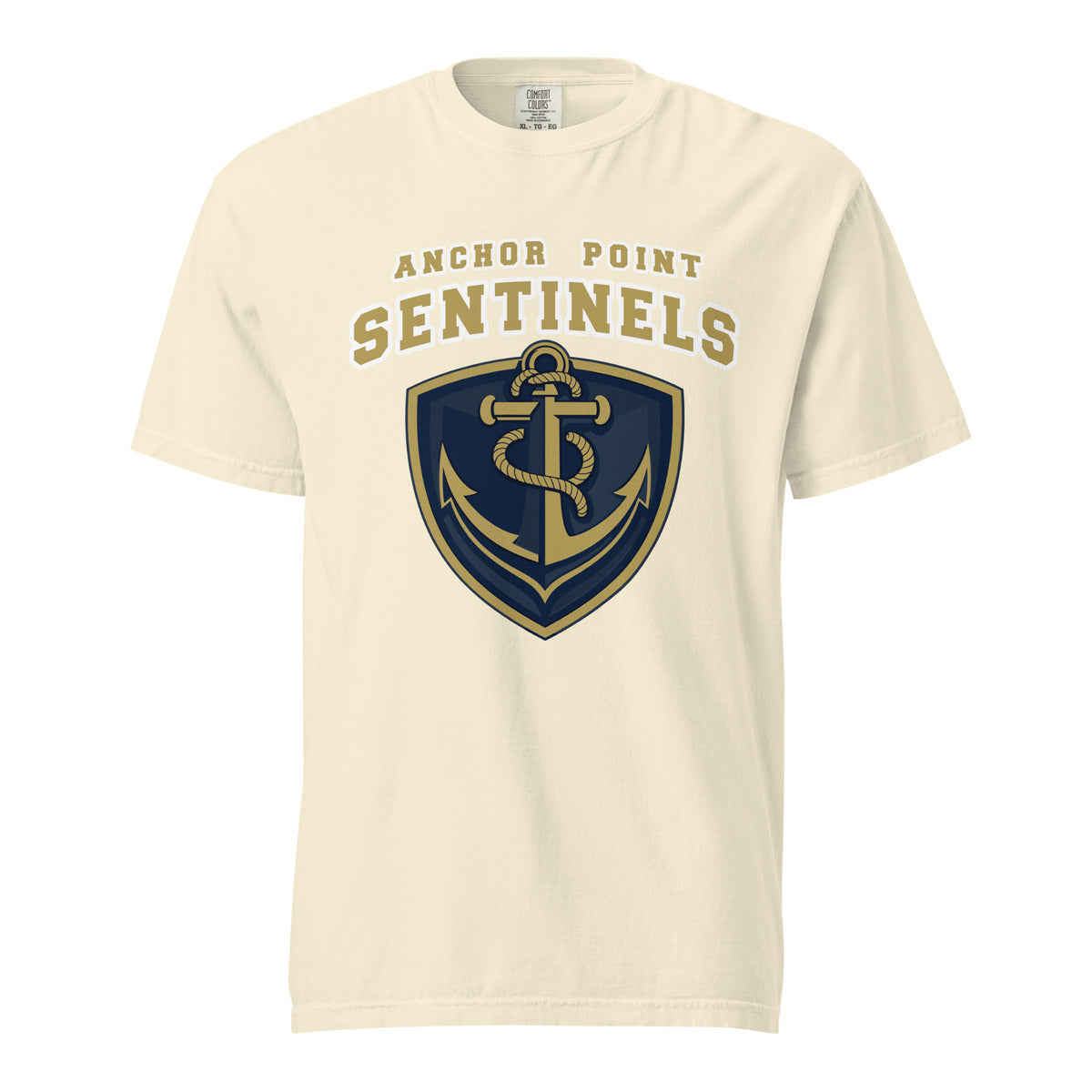 Signature | Comfort Colors T-Shirt | Anchor Point | Crest Logo