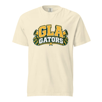 Signature | Comfort Colors T-Shirt | GLA Gators Cheer Team | Crest Logo