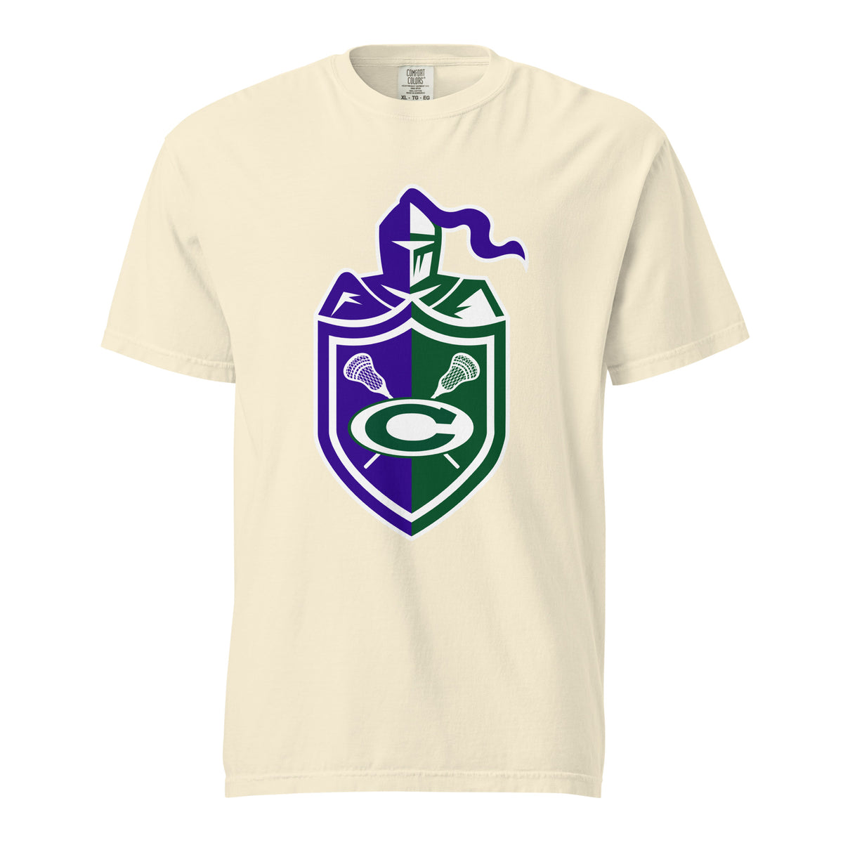 Signature | Comfort Colors T-Shirt | Central West Girls Lacrosse | Crest Logo