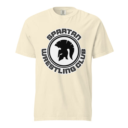 Signature | Comfort Colors T-Shirt | Spartan Wrestling Club | Crest Logo