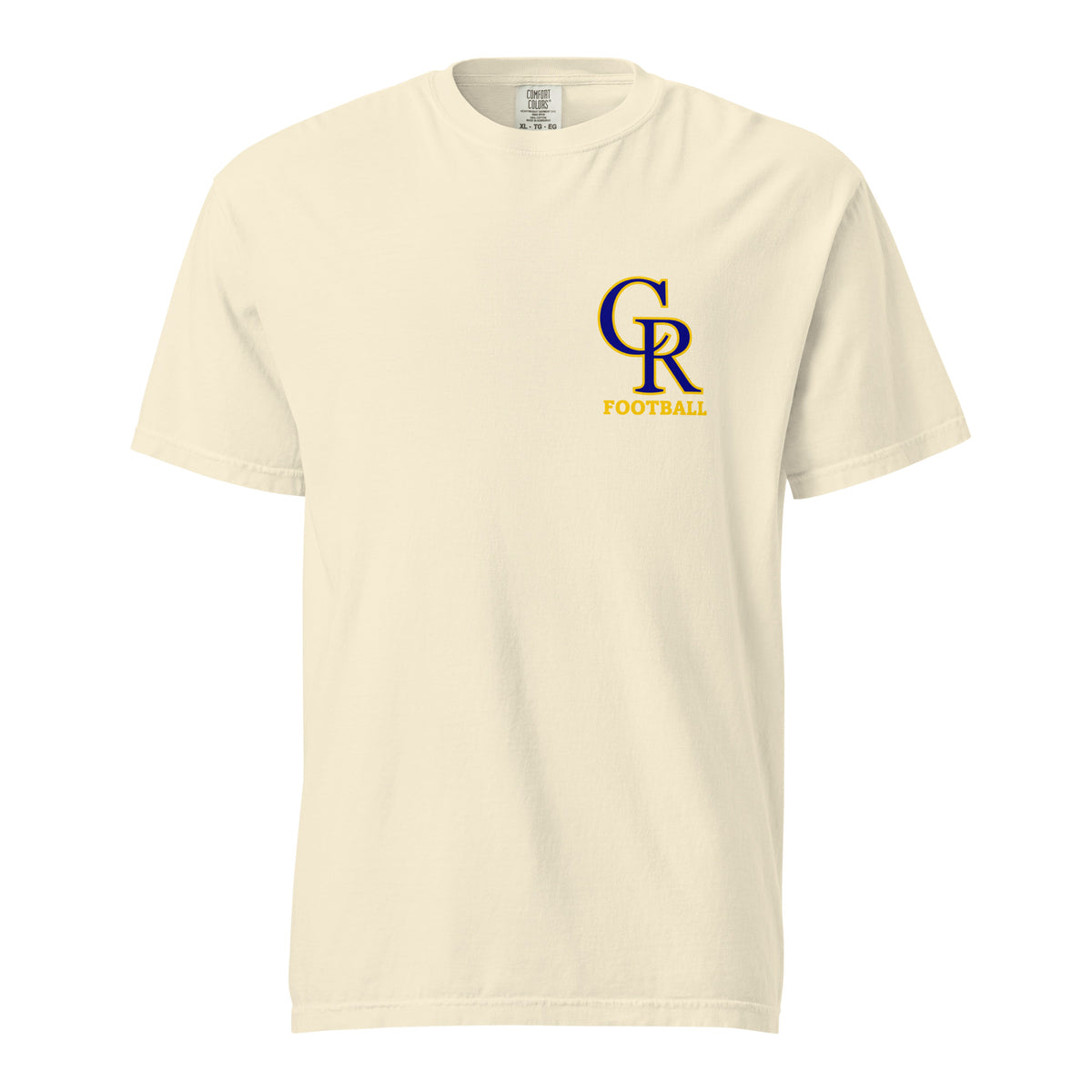 Signature | Comfort Colors T-Shirt | Chestnut Ridge Lions Football | Lettermark Logo
