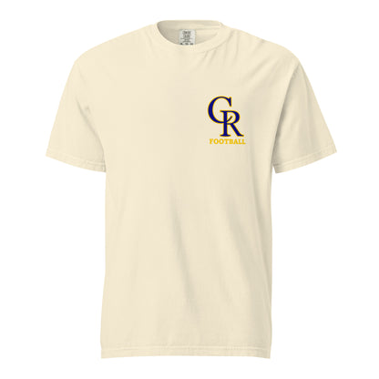 Signature | Comfort Colors T-Shirt | Chestnut Ridge Lions Football | Lettermark Logo