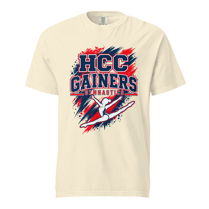 Signature | Comfort Colors T-Shirt | HCC Gymnastics | Crest Logo