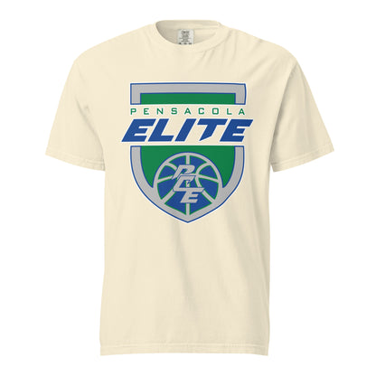 Signature | Comfort Colors T-Shirt | Pensacola Elite Inc. | Shield Logo