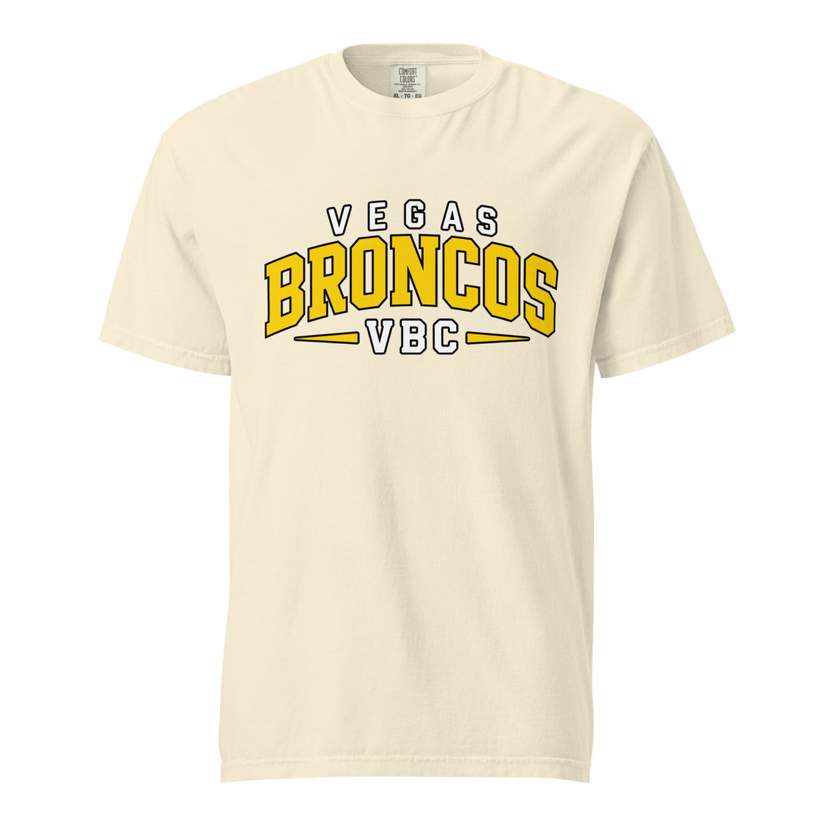 Signature | Comfort Colors T-Shirt | Vegas Broncos VBC | Athletics Logo