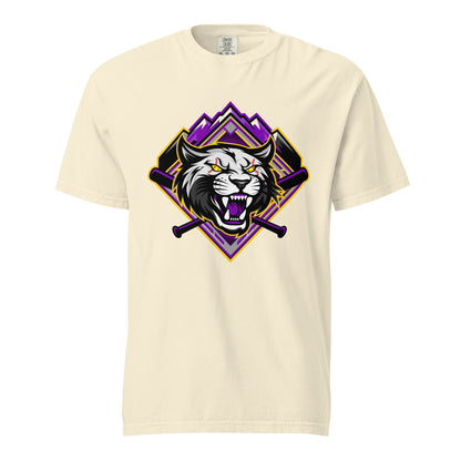 Signature | Comfort Colors T-Shirt | Wildcats Softball | Crest Logo