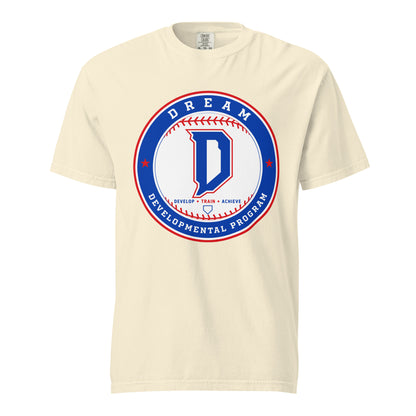 Signature | Comfort Colors T-Shirt | Dream Developmental Program | Badge Logo