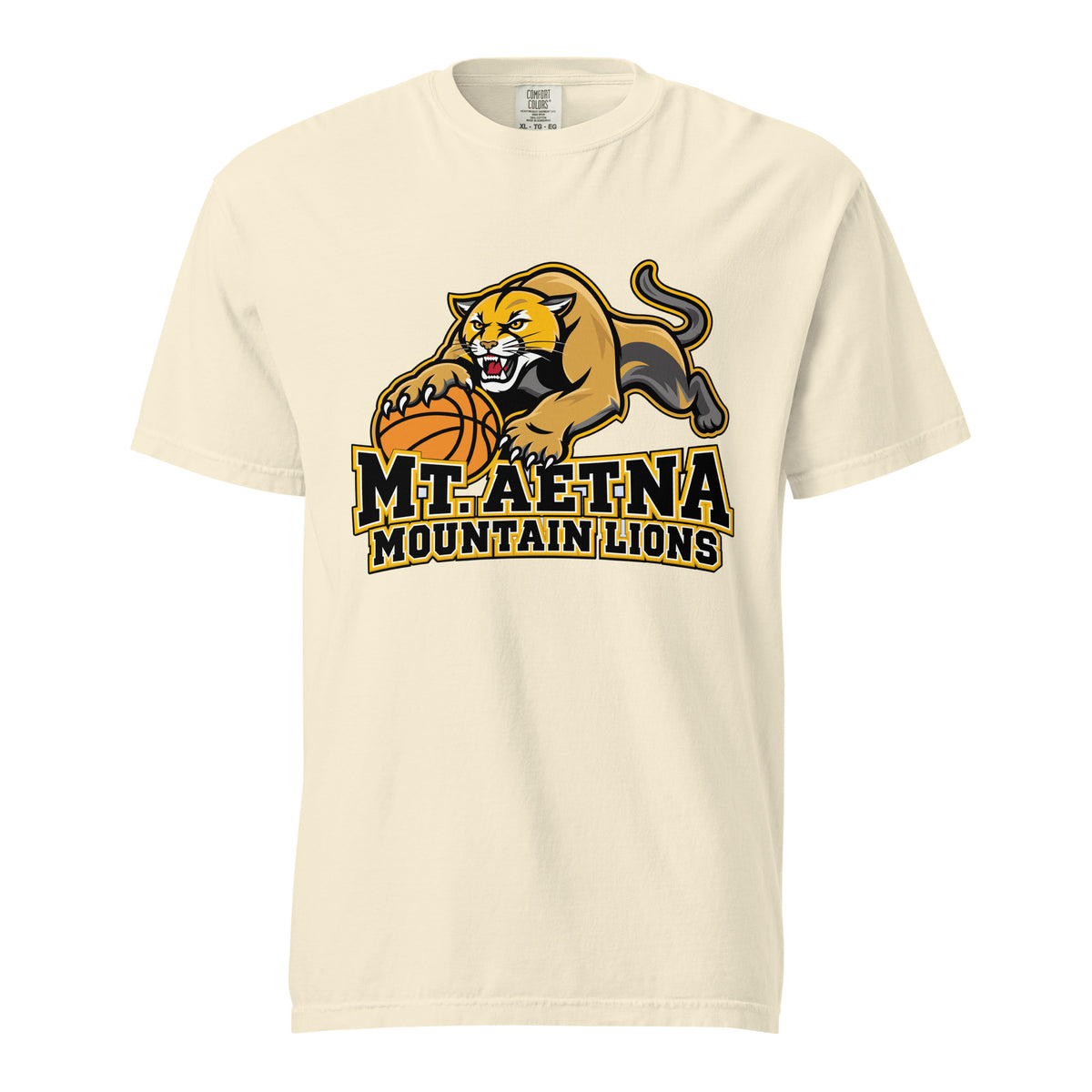 Signature | Comfort Colors T-Shirt | Mt. Aetna Adventist School | Crest Logo