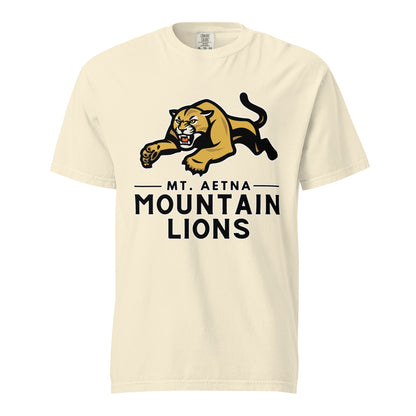 Signature | Comfort Colors T-Shirt | Mt. Aetna Adventist School | Emblem Logo