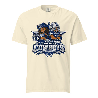 Signature | Comfort Colors T-Shirt | Hyde Park Cowboys | Vanguard Logo