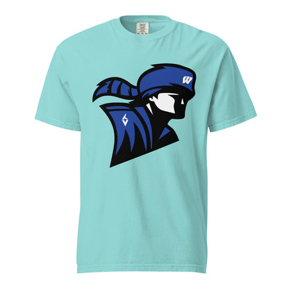 Signature | Comfort Colors T-Shirt | Western High School Football | Crest Logo