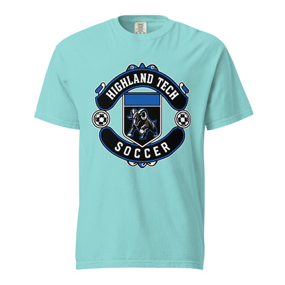 Signature | Comfort Colors T-Shirt | Highland Soccer | Emblem Logo