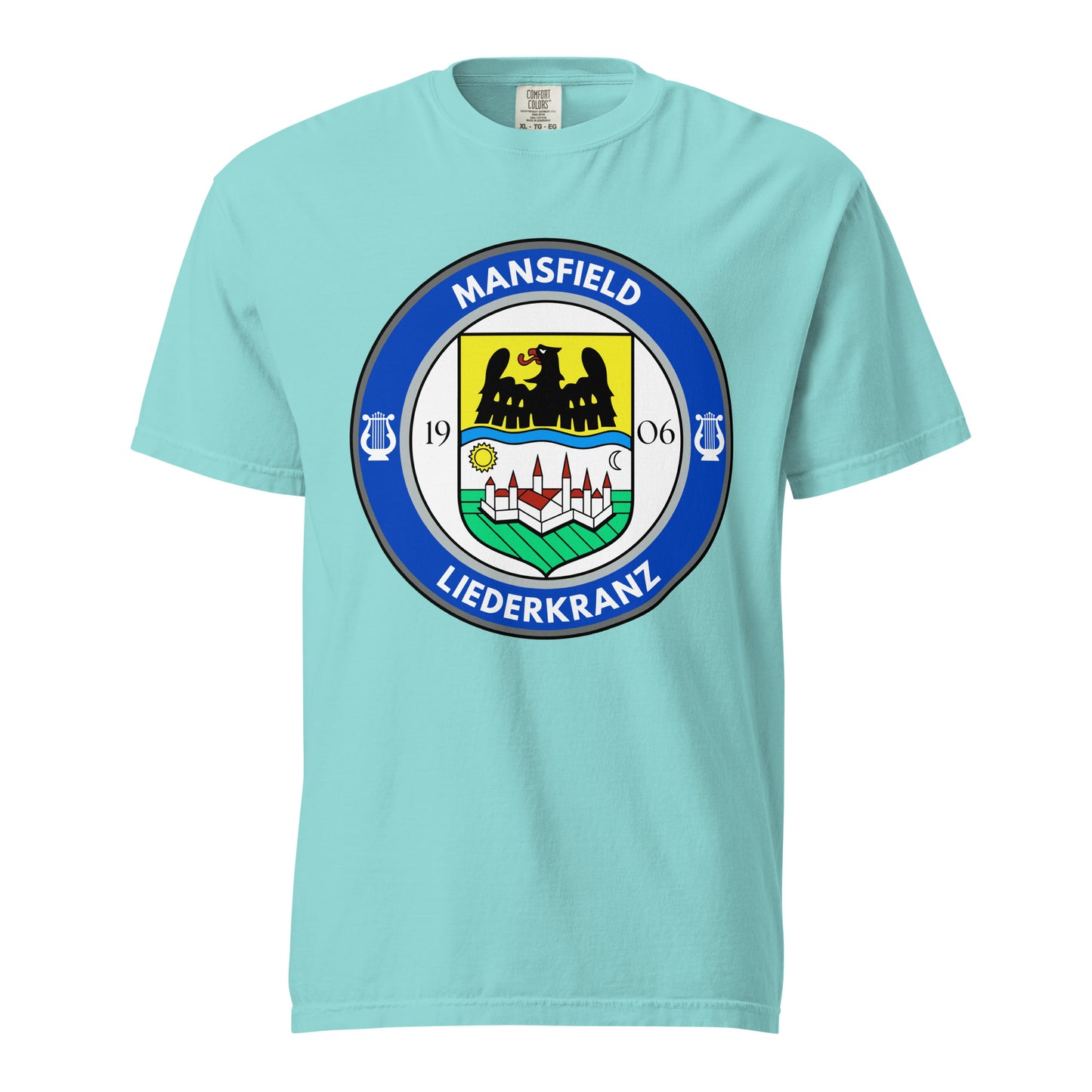Signature | Comfort Colors T-Shirt | Liederkranz Soccer Club | Badge Logo