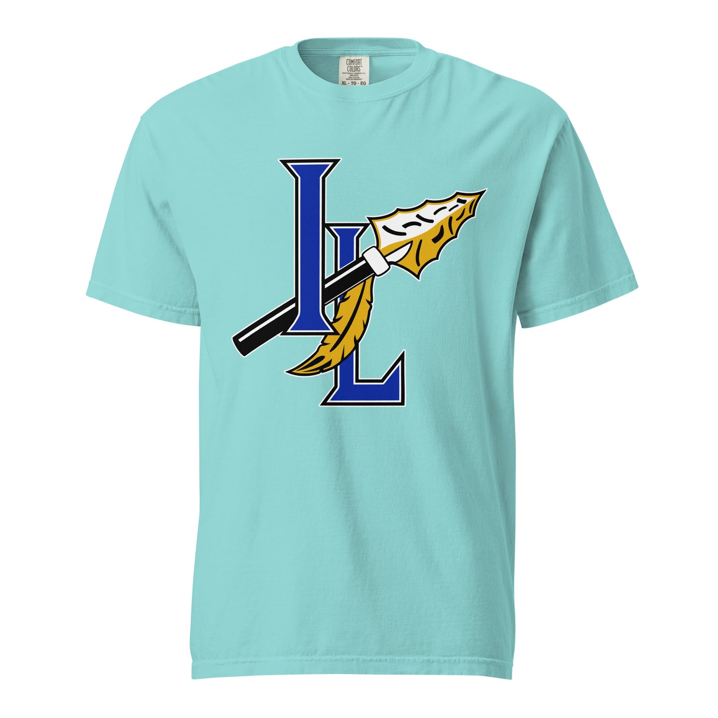 Signature | Comfort Colors T-Shirt | Indian Land Middle School Volleyball | Spear Athletic Logo