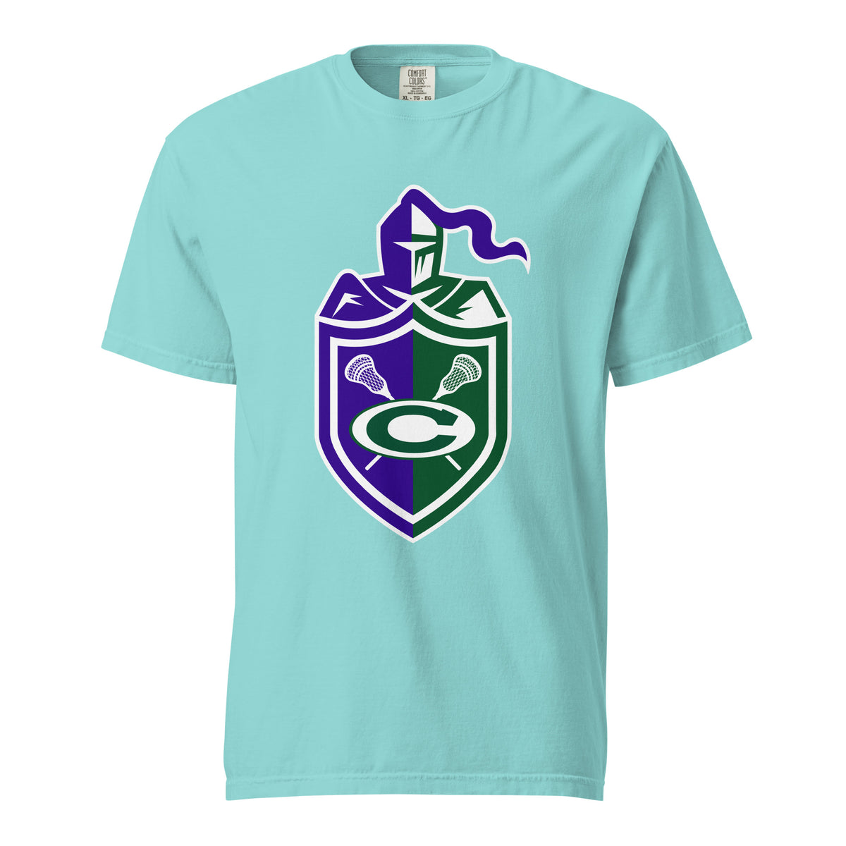 Signature | Comfort Colors T-Shirt | Central West Girls Lacrosse | Crest Logo
