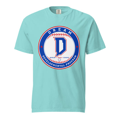 Signature | Comfort Colors T-Shirt | Dream Developmental Program | Badge Logo