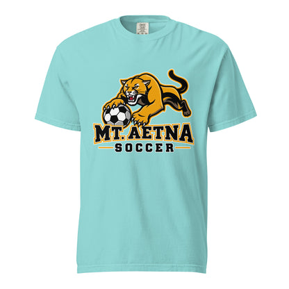 Signature | Comfort Colors T-Shirt | Mt. Aetna Adventist School | Soccer Apex Logo