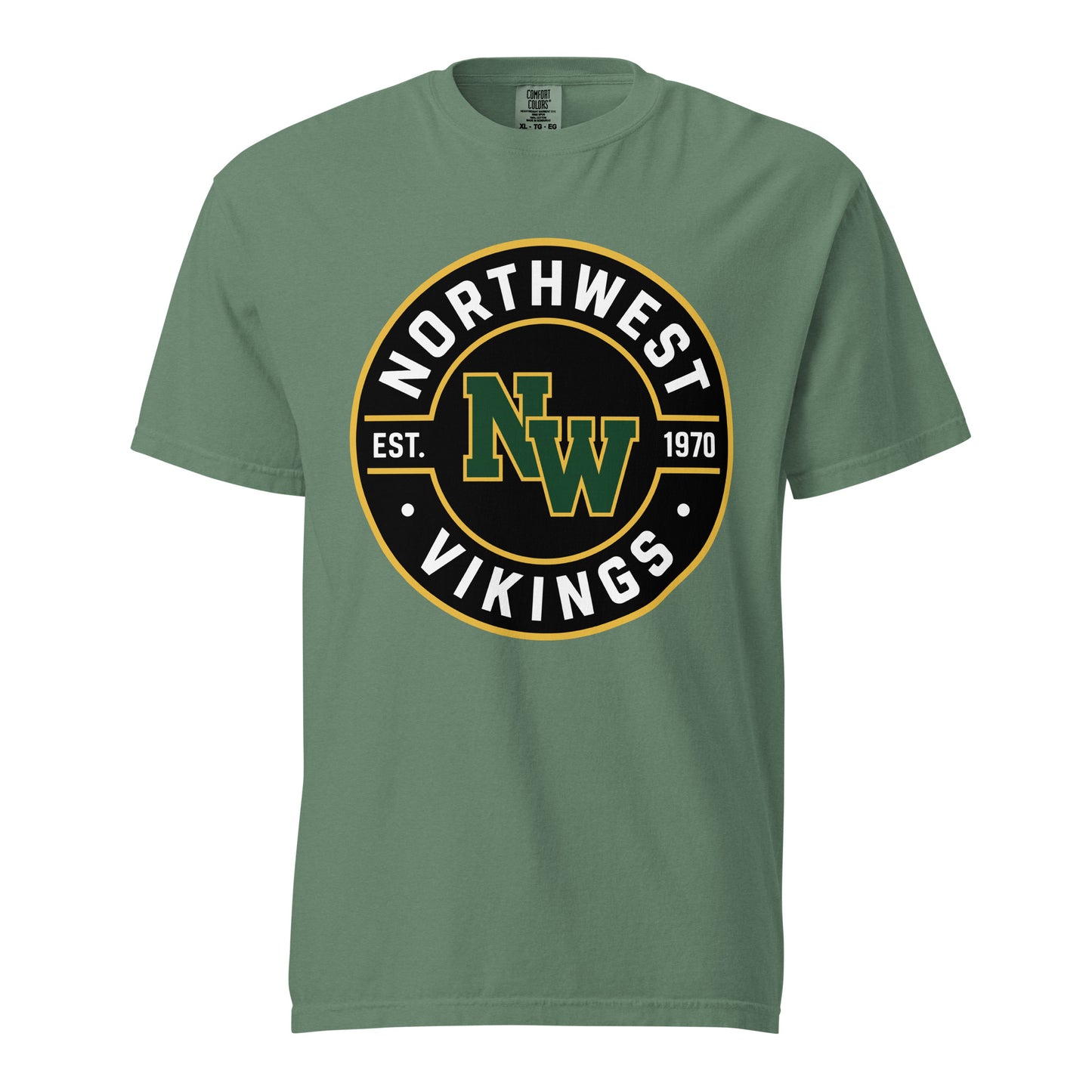 Signature | Comfort Colors T-Shirt | Northwest High School | Badge Logo