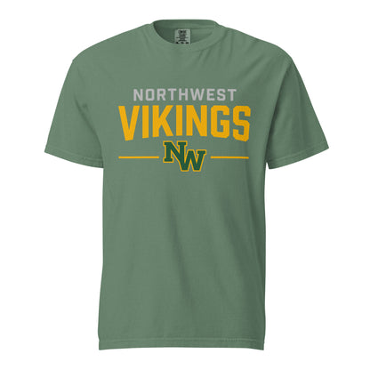 Signature | Comfort Colors T-Shirt | Northwest High School | Vikings Logo