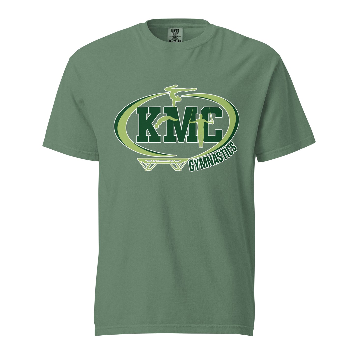 Signature | Comfort Colors T-Shirt | KMC Dance & Gymnastics | Crest Logo