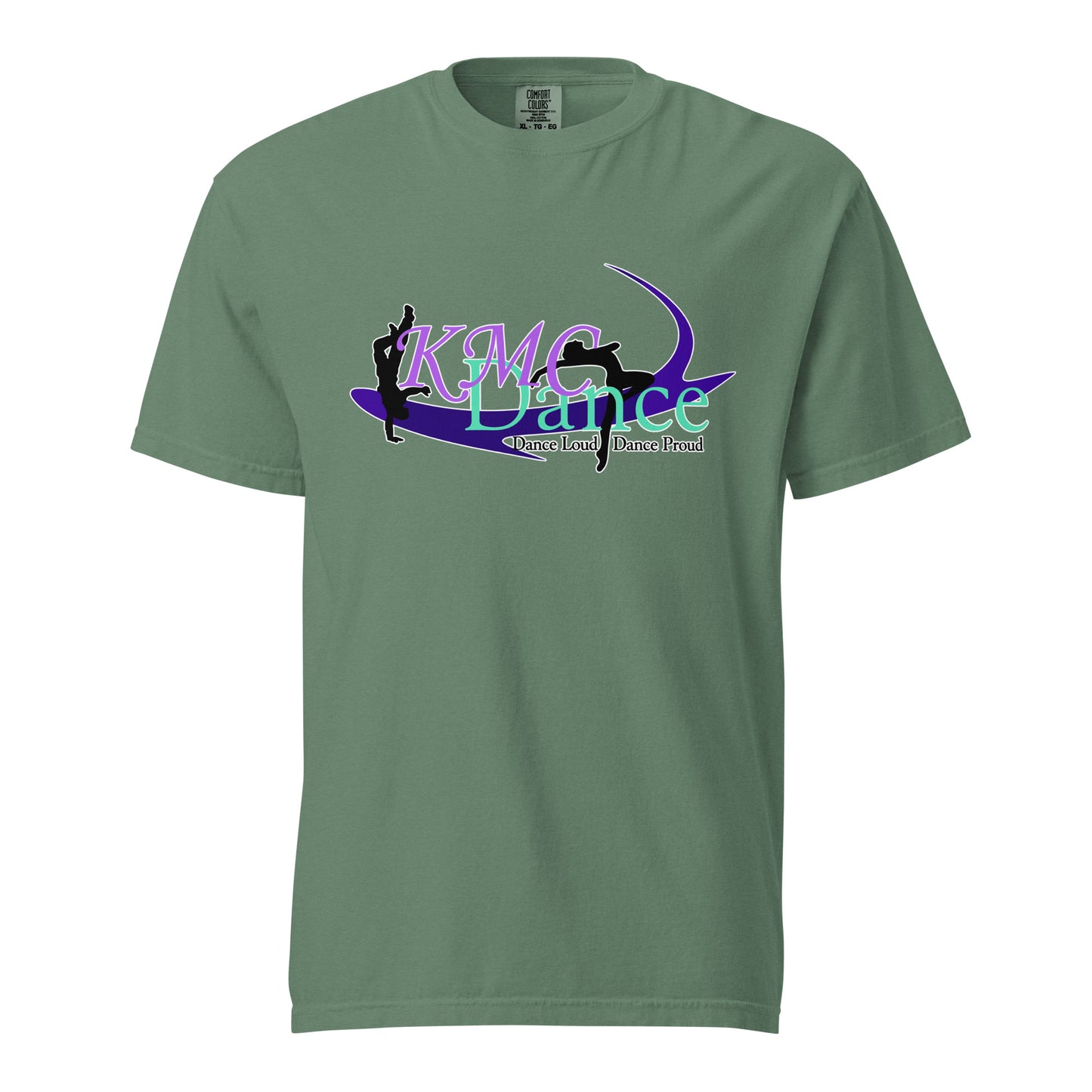 Signature | Comfort Colors T-Shirt | KMC Dance & Gymnastics | Emblem Logo