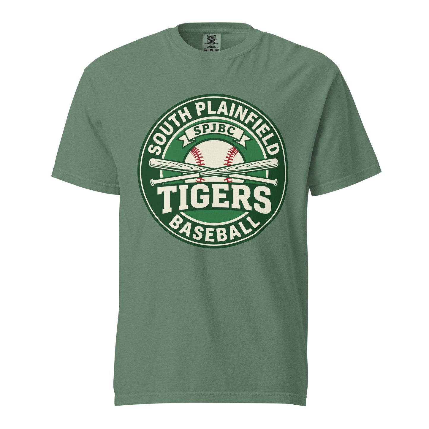 Signature | Comfort Colors T-Shirt | SP Tigers 7U | Badge Logo