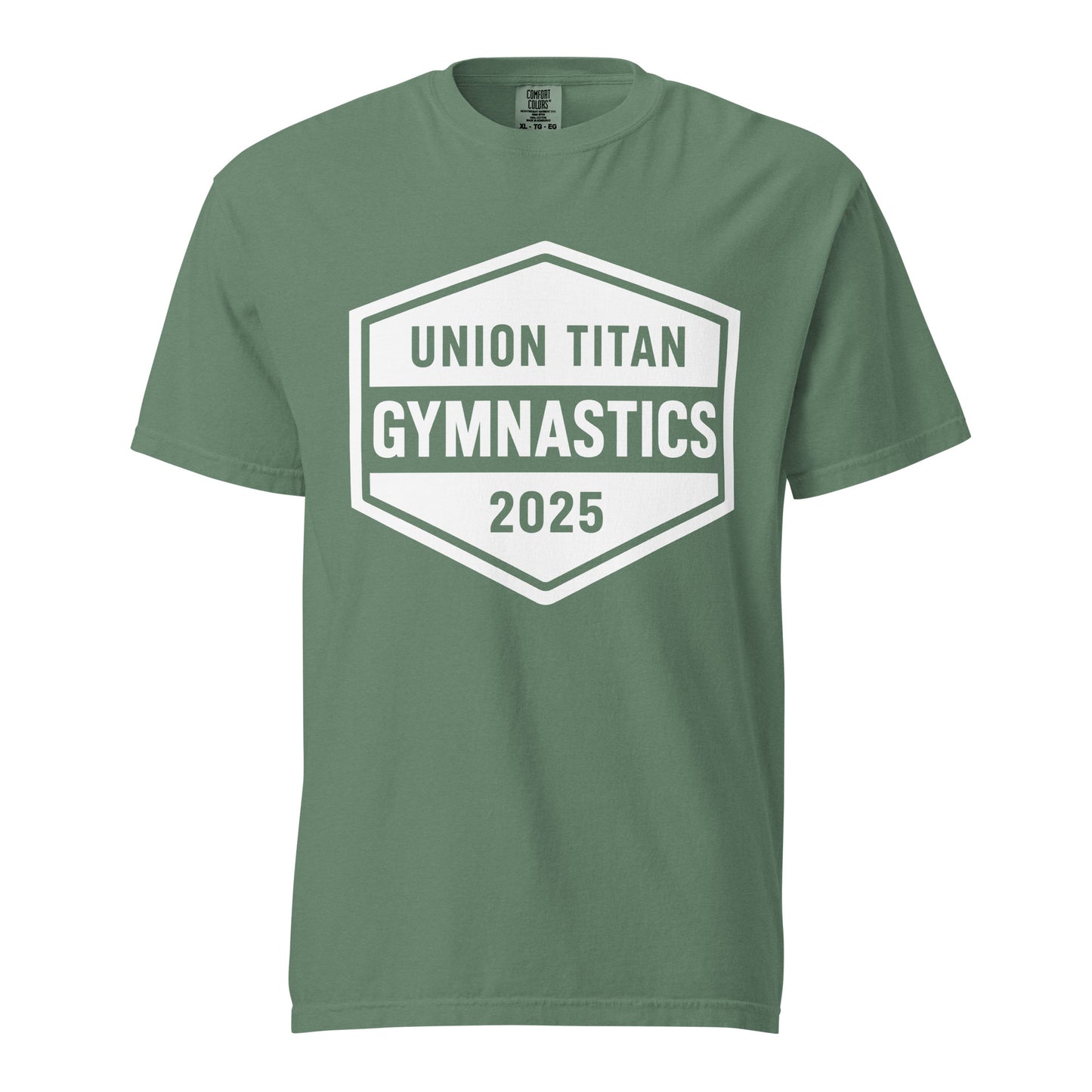 Signature | Comfort Colors T-Shirt | Union Gymnastics | Valor Logo
