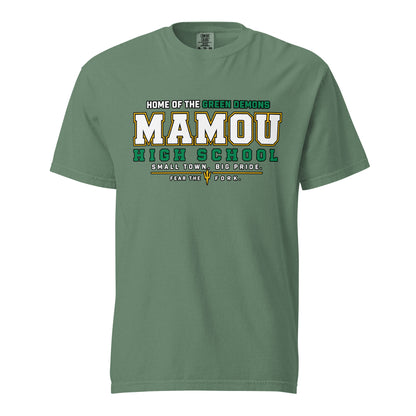 Signature | Comfort Colors T-Shirt | Mamou High School | Vanguard Logo
