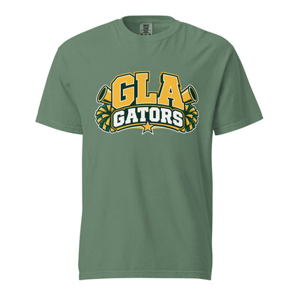 Signature | Comfort Colors T-Shirt | GLA Gators Cheer Team | Crest Logo