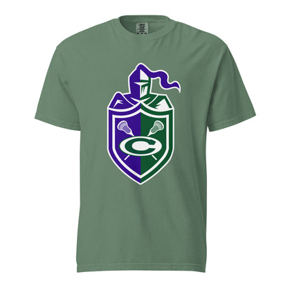 Signature | Comfort Colors T-Shirt | Central West Girls Lacrosse | Crest Logo