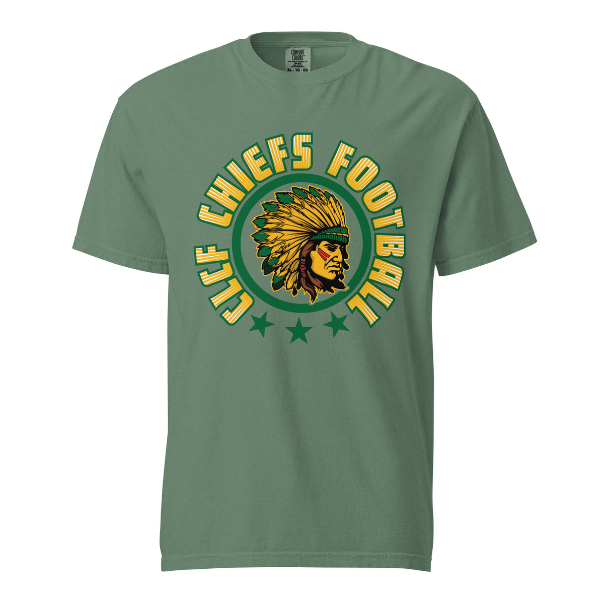 Signature | Comfort Colors T-Shirt | CLCF Chiefs | Emblem Logo