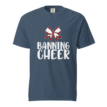 Signature | Comfort Colors T-Shirt | BHS Coed Cheer | Banning Cheer Logo