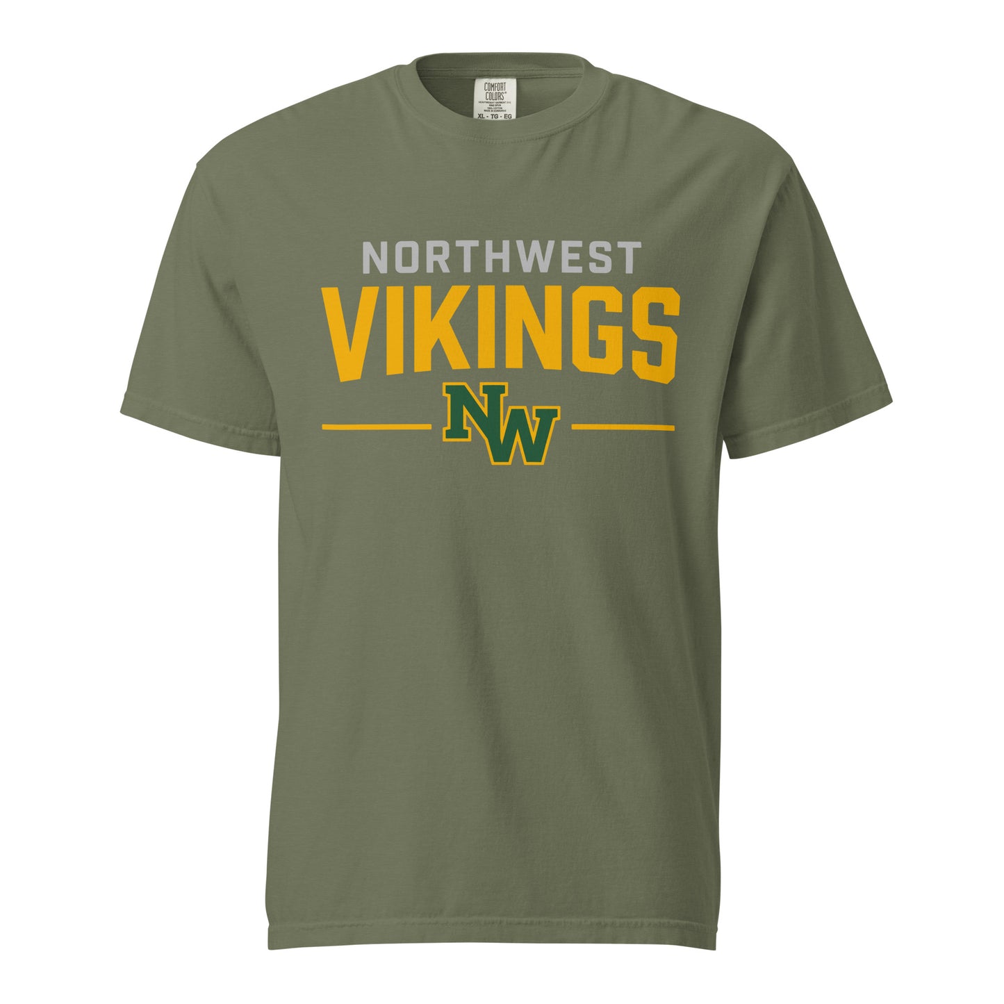 Signature | Comfort Colors T-Shirt | Northwest High School | Vikings Logo