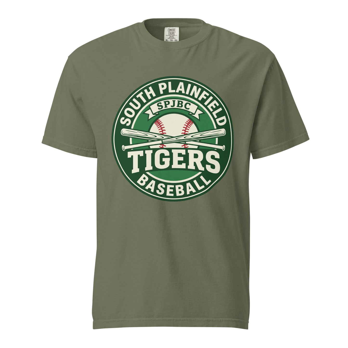 Signature | Comfort Colors T-Shirt | SP Tigers 7U | Badge Logo