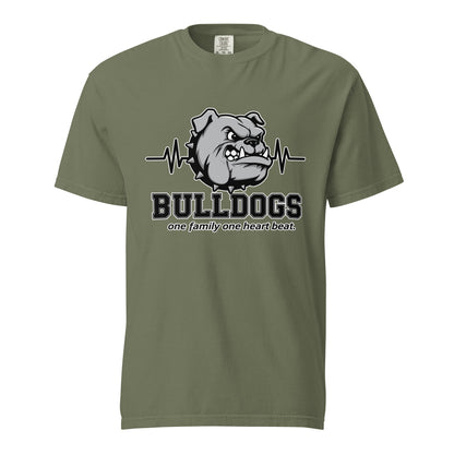 Signature | Comfort Colors T-Shirt | Celina Recreational Football Black | Bulldogs Crest Logo