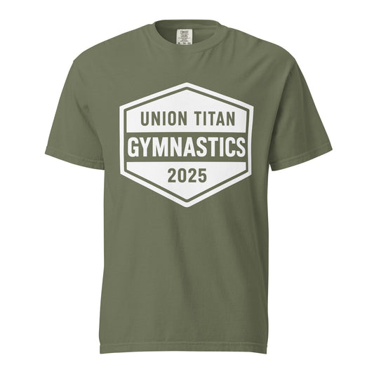 Signature | Comfort Colors T-Shirt | Union Gymnastics | Valor Logo
