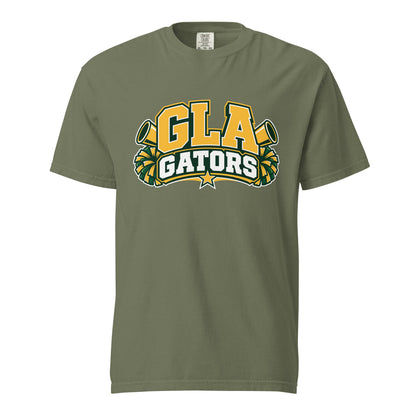 Signature | Comfort Colors T-Shirt | GLA Gators Cheer Team | Crest Logo